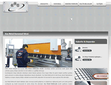 Tablet Screenshot of kasmetalelektronik.com
